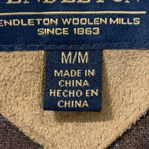 Pendleton Women's‎ Full Zip Teddy Bear Fleece Long Sleeve Jacket Size M - Picture 7 of 12